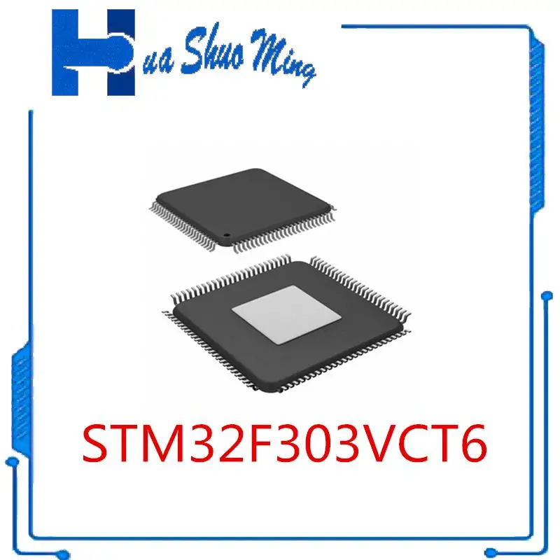 1-5Pcs/Lot  STM32F303VCT6 STM32F303VC STM32F303V STM32F303 STM32F STM32   LQFP100