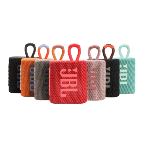 Imagen 2 del producto Altavoz Bluetooth JBL GO 3, Mini Altavoz Inalámbrico Portátil, Resistente al Agua y al Polvo IP67, para Exteriores, Hogar, Viajes, Playa, Fiestas, Deportes