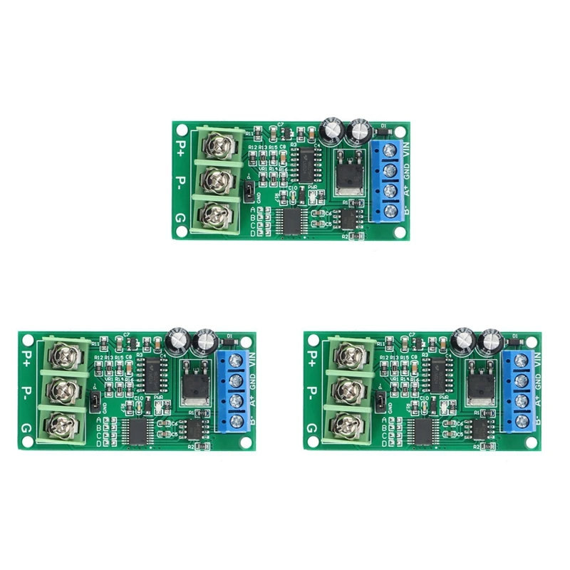 3X PT100 Platinum Thermal Resistance RTD Temperature Sensor Transmitter RS485 MODUBS RTU Module