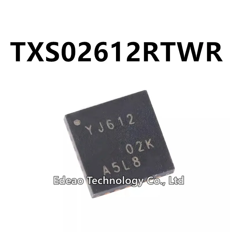 10~100Pcs/lot NEW TXS02612RTWR WQFN-24 TXS02612RTW TXS02612 SMD Marking:YJ612