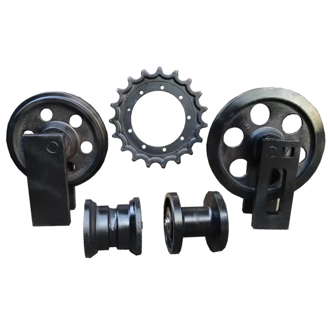 Durable Mini Excavator Parts  Idler Wheel for    Vio15 Track Wheel Construction Machinery Parts YM15 Guide Wheel Sprocket