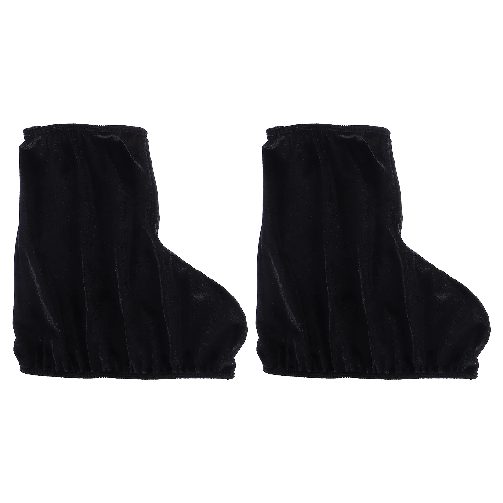 

Elastic Skate Covers Velvet White Boots Durable Insulated Roller Skating Shoe Protector Cover Sleeve Hockey Figure Ice Skates