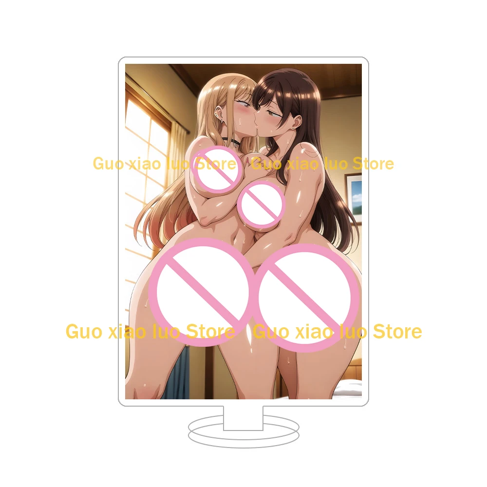 My Dress-Up Darling R18 Series Marin Kitagawa Sajuna Inui Shinju Inui Akira Ogata Nowa Sugaya مثير أنيمي الشكل الاكريليك الوقوف