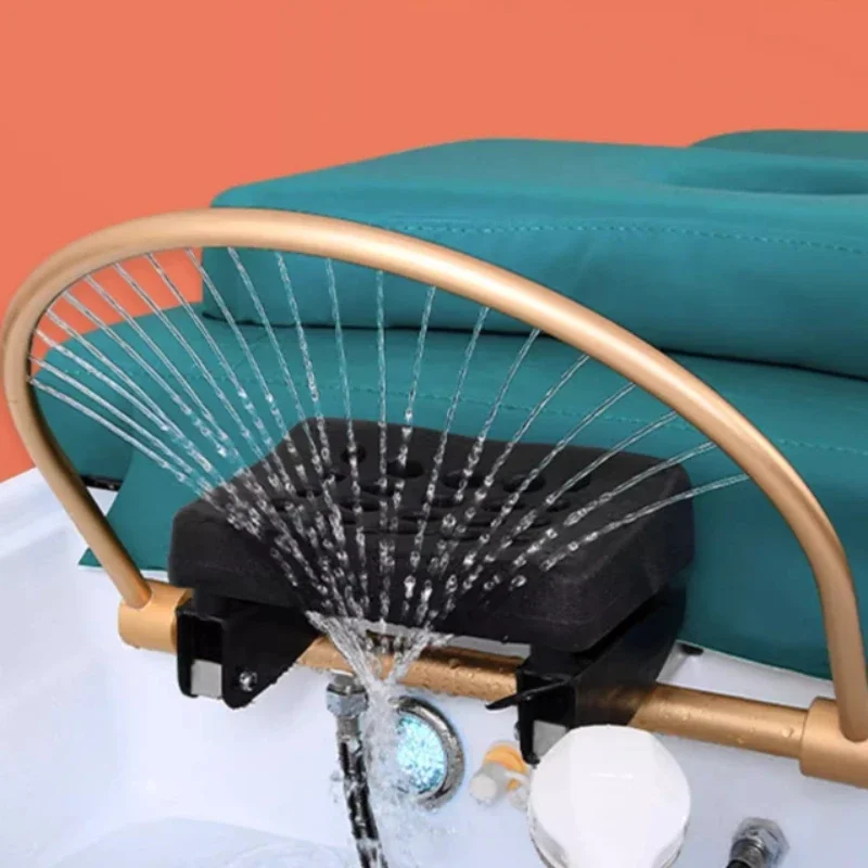 Thérapie à l'eau shampooing lit Spa Chaise de traitement Salon de coiffure lavabo coiffure confortable luxe Thai Chaise Coiffure