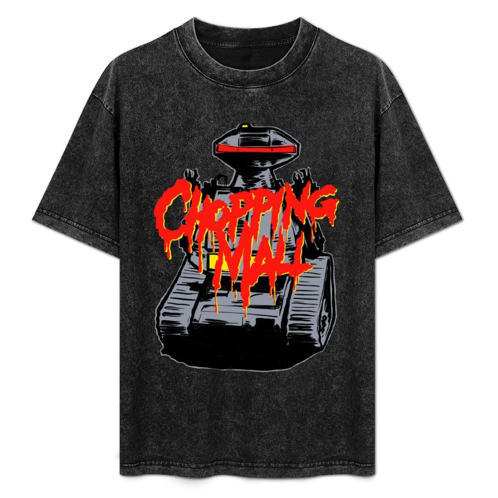 

Chopping Mall Tribute T-Shirt Fashion Pattern Printed Tee Shirt