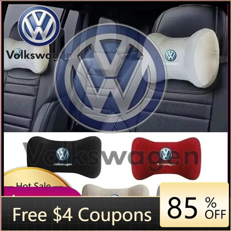 

Car Sticker 2026 Hot Styling Mouldings For VOLKSWAGEN VW Memory Foam Cars Seat Headrest Neck Pillow For Volkswagen Golf 8 TAYRON