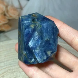 Natural Crystals Blue Kyanite Freeform Raw Stone Polished High Quality Mineral Ore Home Decorations Ornament Room Decor Gift