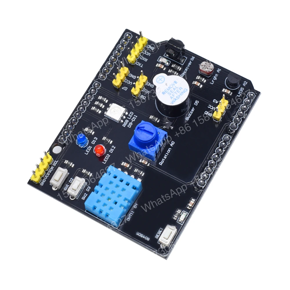 20pcs-wavgat-multifunction-expansion-board-dht11-lm35-temperature-humidity-for-arduino-uno-rgb-led