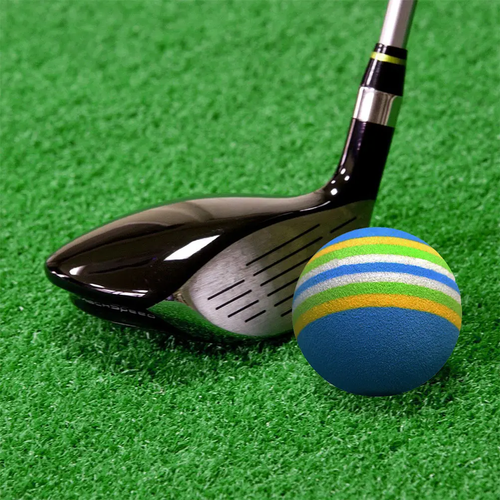 

5pcs Golf Pad Practice Mat 30x60cm Single Color Hitting Mat Indoor Outdoor Putter Practicing Durable Realistic Grass Surface