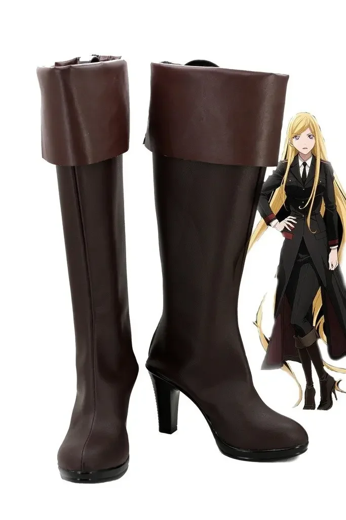 Noragami ARAGOTO Bishamon Cosplay Shoes Boots Custom Made