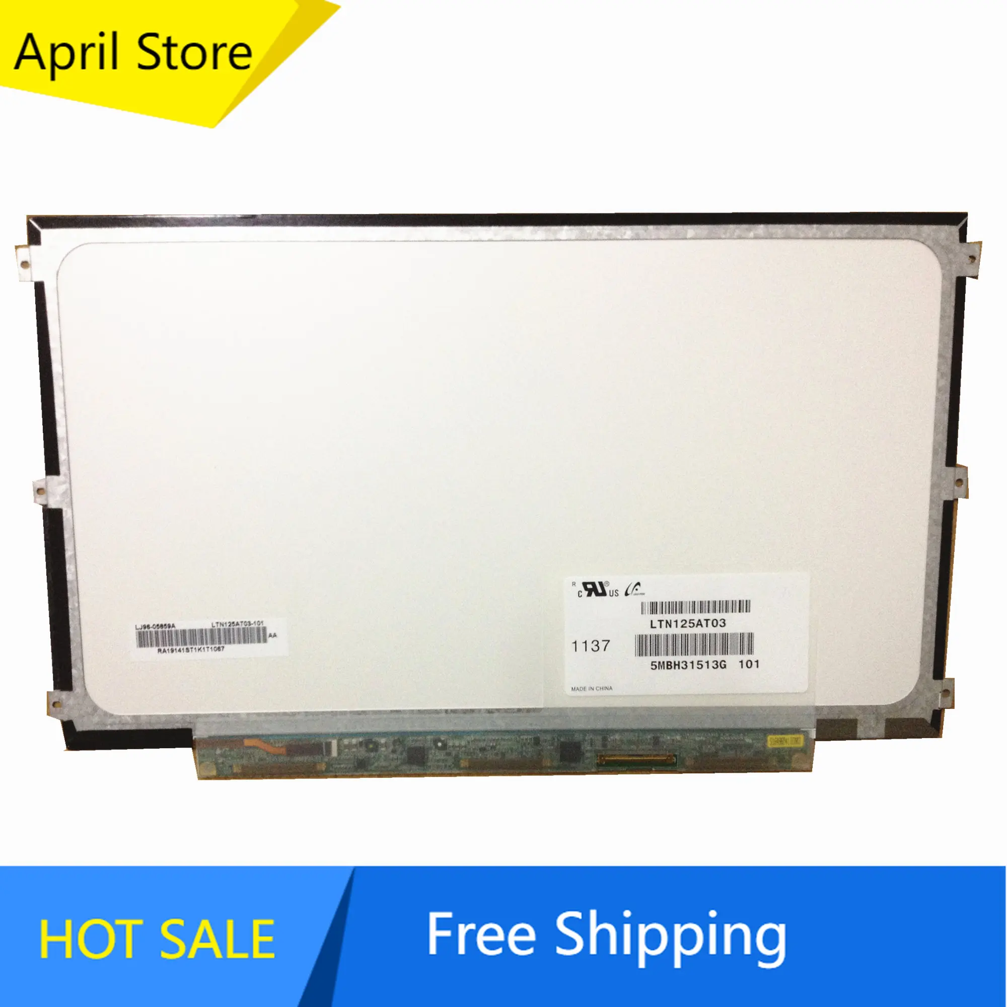 Free Shipping LTN125AT03 LP125WH2-SLB1 12.5