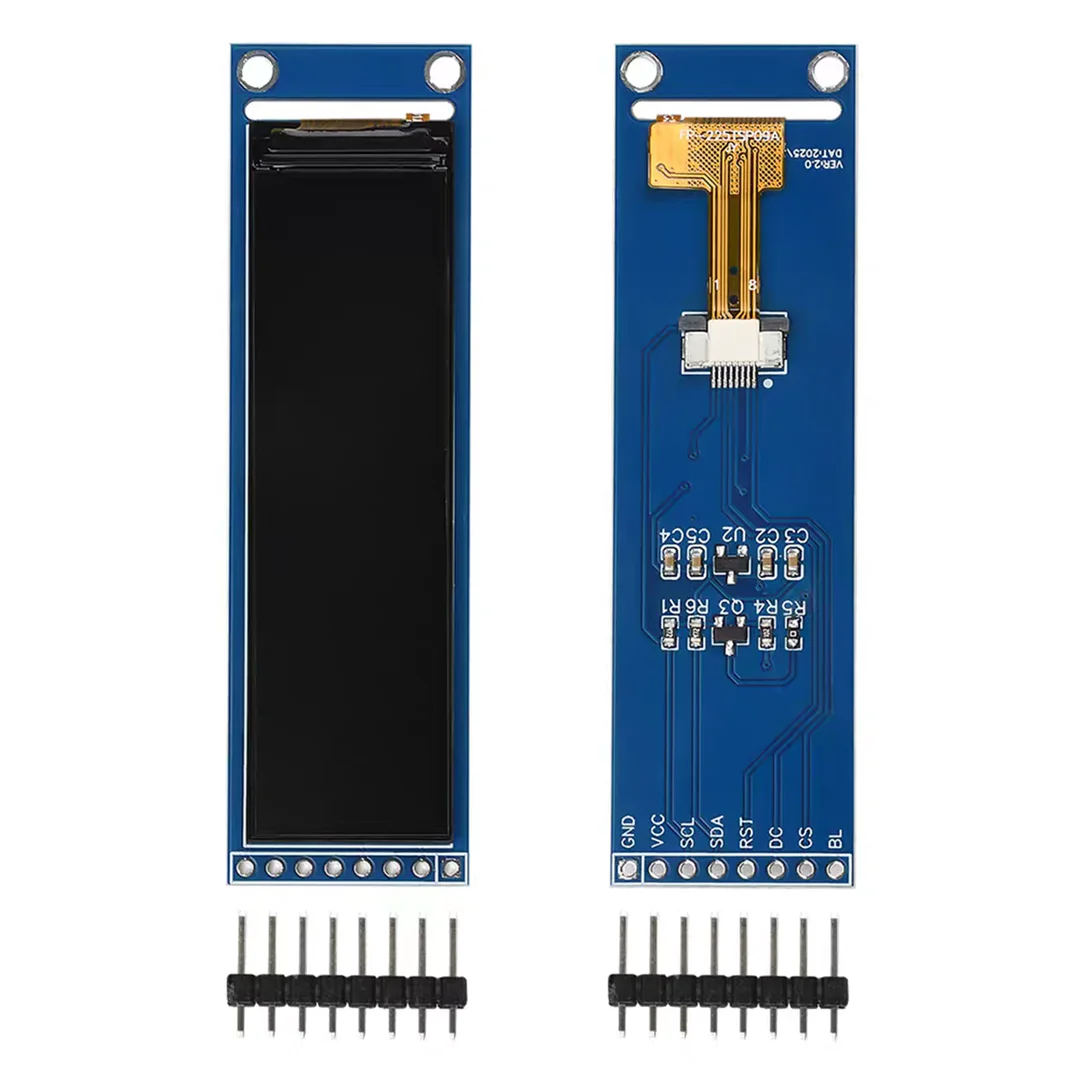 2.25-inch TFT LCD display ST7789 module LCD full view SPI color screen 8-pin blue board 76 * 284