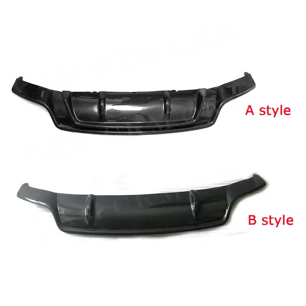 Carbon Fiber Rear Bumper Lip Diffuser for Audi A5 RS5 2012 2013 2014 2015 2016 not For A5 Standard Skid Plate Car Accessories view 5