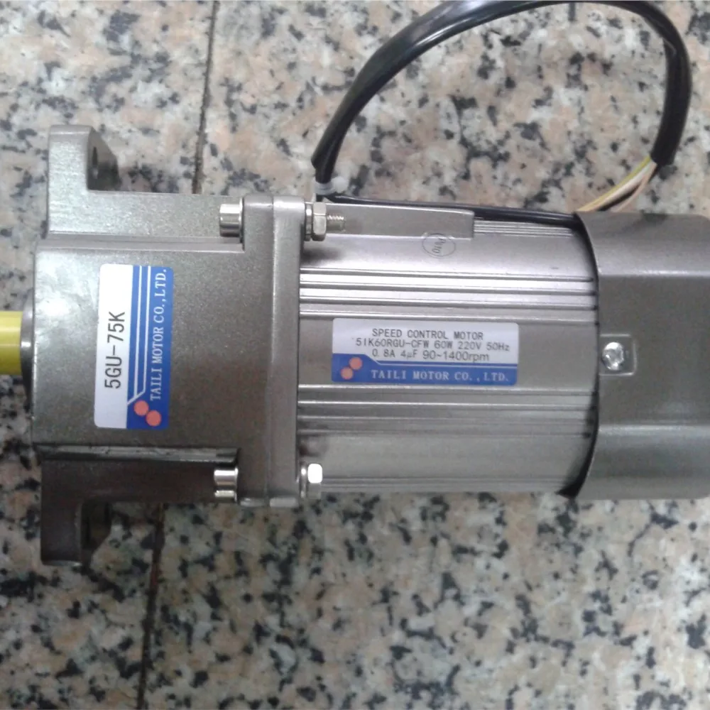 Imagem -03 - Motor de Controle de Velocidade com Caixa de Velocidades Monofásico 220v ca 5gu3k180k Regulador de Velocidade Frente e Verso 120w