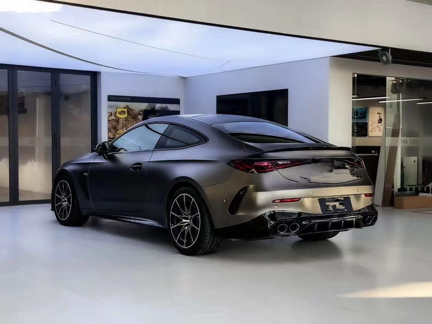 Highest Color PPF Ultimate Grey Matte TPU PPF Film Paint Protection Film  Wrap Film Anti-yellowing  Self-healing thermal repair