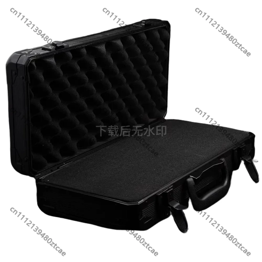Aluminum Alloy Storage Case with Lock for Mechanical Keyboard Drone Mouse Accessories