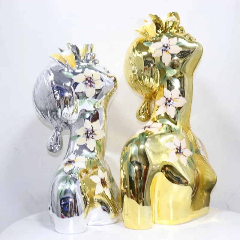 

Абстрактная фигура, скульптура, орнамент, креативная модель отеля, комната, женщина, цветочное искусство, скульптура, настольное украшение