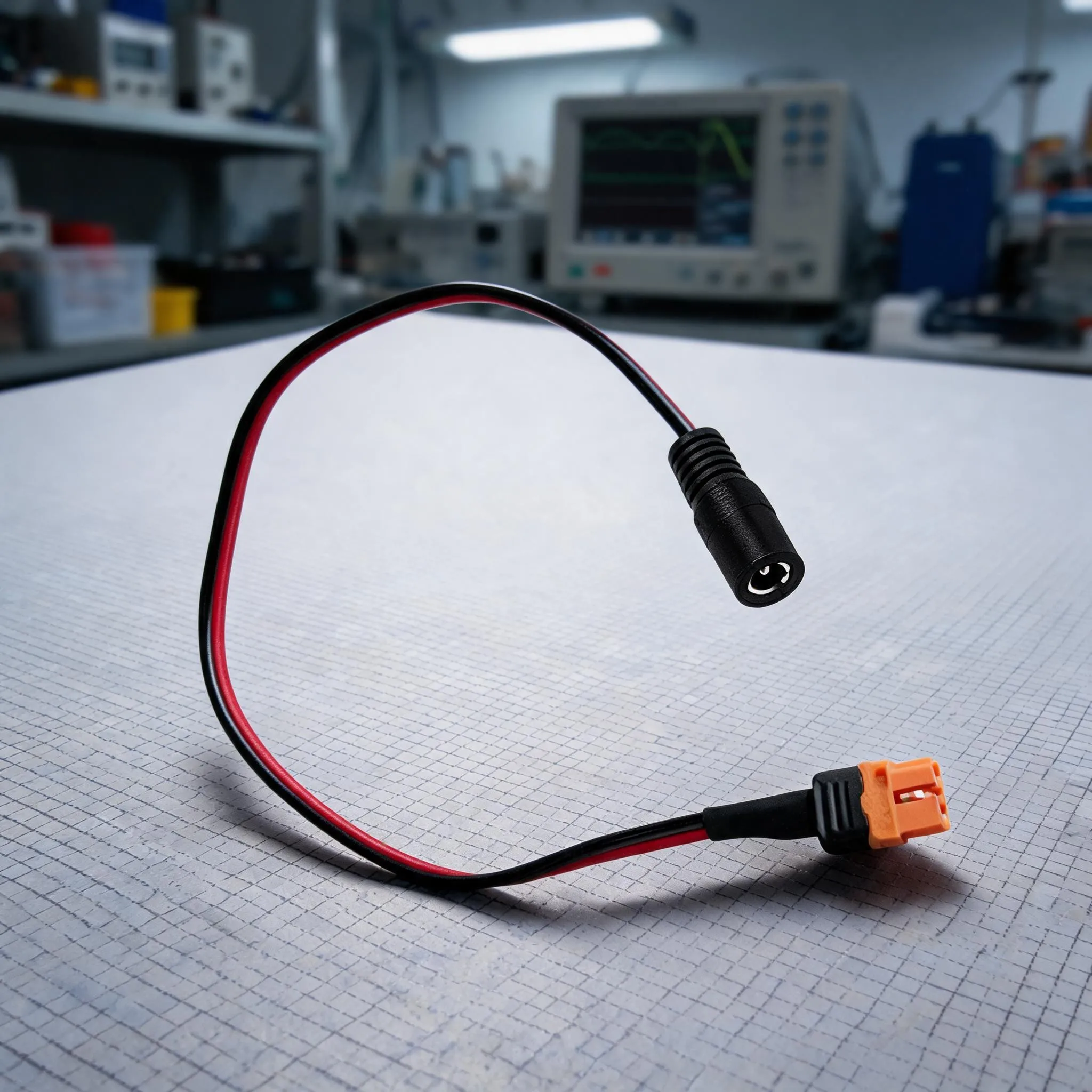 FOR XT60IF Female To DC5521 Female Power Adapter Cable For Outdoor Power Supply 0.3, 0.5, 1.0meter Multiple Length Options