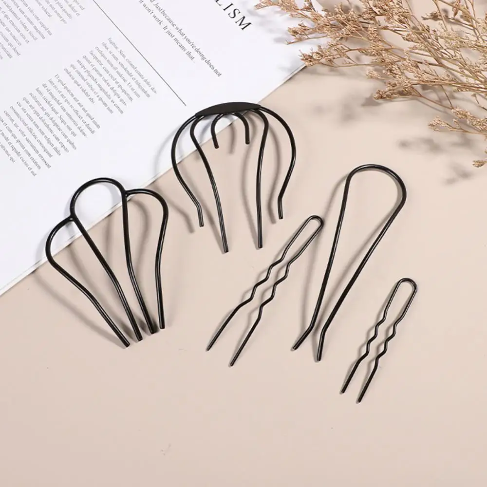 1/2PCS S-shaped Plunger Hairpin Headwear Environmentally Friendly Materials Hair Curlers Will Not Harm The Scalp And Hair