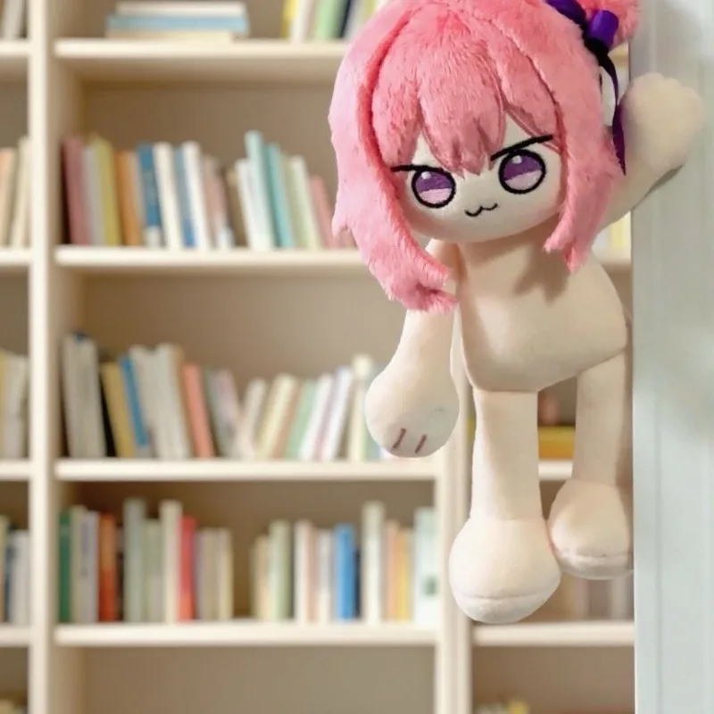 Muñeca de Algodón Suave de 20 cm con Atributos de Chicas Anime, Doro Kawaii, Cosplay, ChuiChui, Vestido de Dibujos Animados, Figura de Juguete para Coleccionar, Regalo para Fans