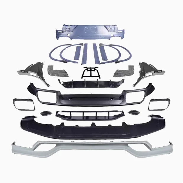 

High Quality TKT Style PP Body Kit for 9Y0.2 2024 - Front Lip, Rear Diffuser & Wheel Eyebrow Upgrade