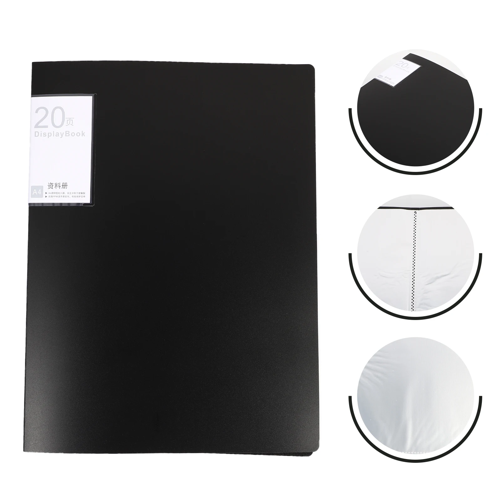 

Easy Carry A4 File Folder 20 Pockets Plastic Document Organizer For Receipts Vouchers Coupons Tickets Professional Lightweight