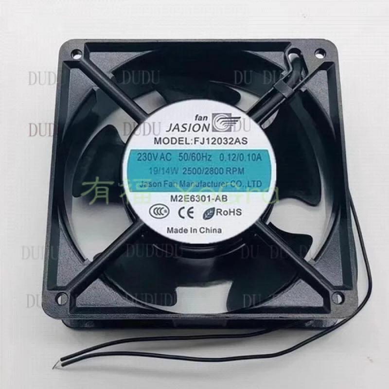 

D for JASION FJ12032AS 12038 AC230V 0.12/0.10A 12CM AC High Temperature Fan