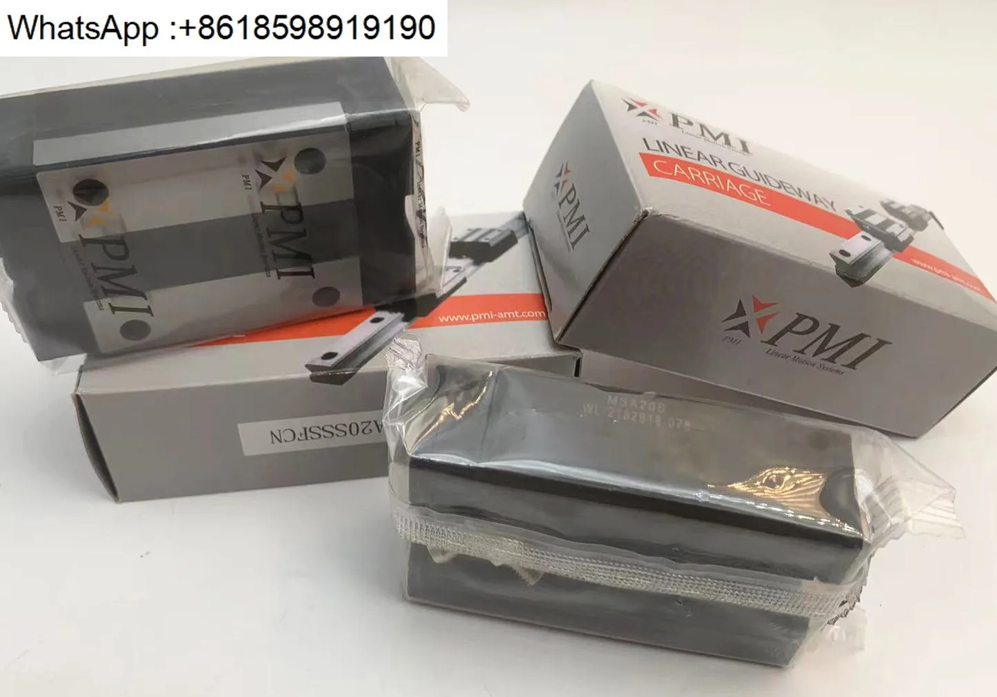 

MSB15/20/25SSSFCN/E/L/S/T-N Genuine PMI/Yintai Linear Guide Slider