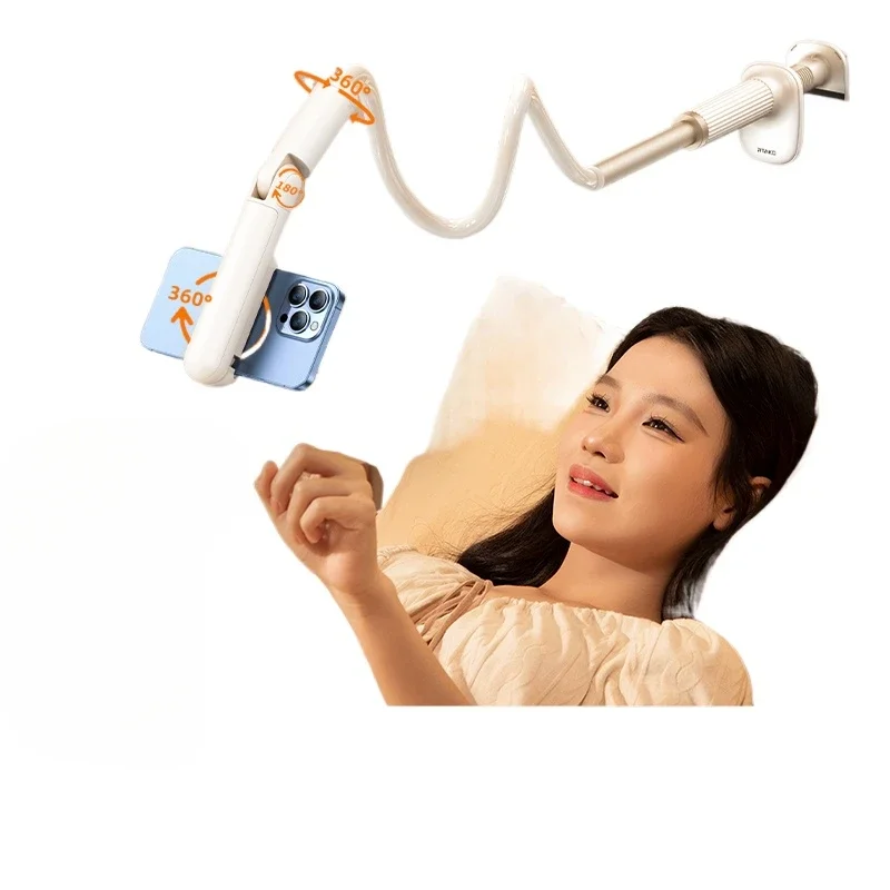 

Mobile phone holder on the bed