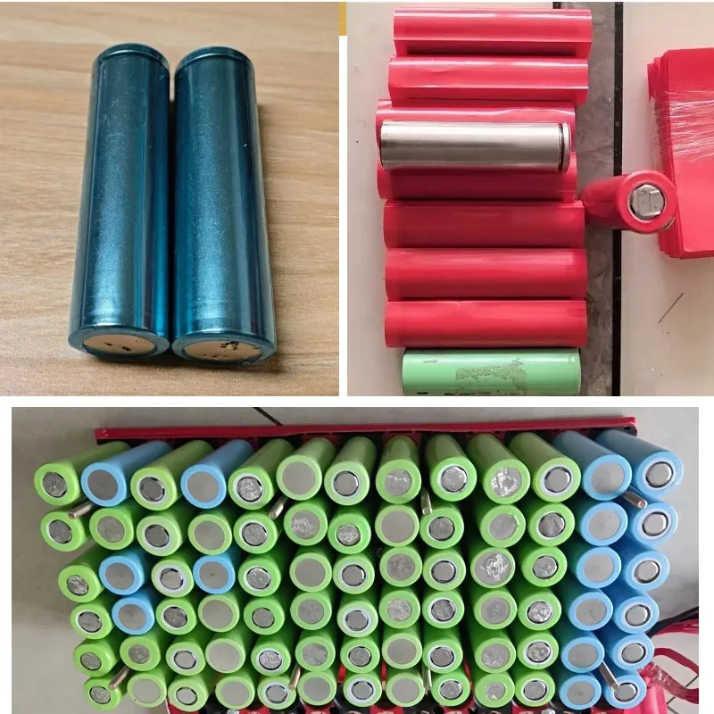 20/500pcs 18650 Lipo Battery Wrap PVC Heat Shrink Tube Precut 29.5mm x 72mm Insulated Film Protection Case Pack Sleeving Wrap