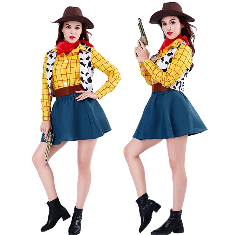 loween Costume Toy S Woody ex Par Role-plang Parent-child Jie Costume Polyester Traditional Chinese Clothing