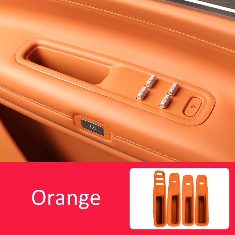 

For AITO M9 2024 Car Interior Accessories Door Handles Storage Boxes Lifting Buttons Silicone Pads Waterproof Dirt Resistant