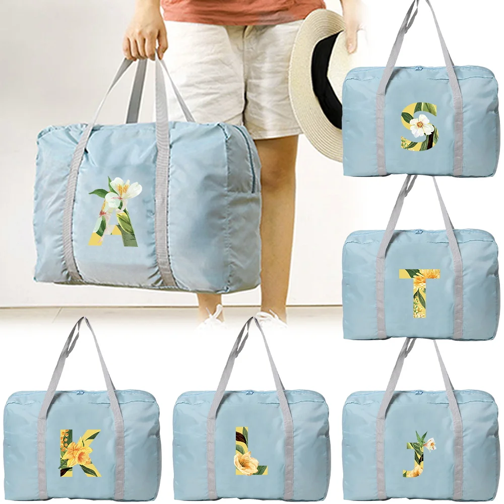 

Travel Handbag Lightweight and Large Capacity Printed Neutral Travel Luggage Suitable for Travel and Business Trips