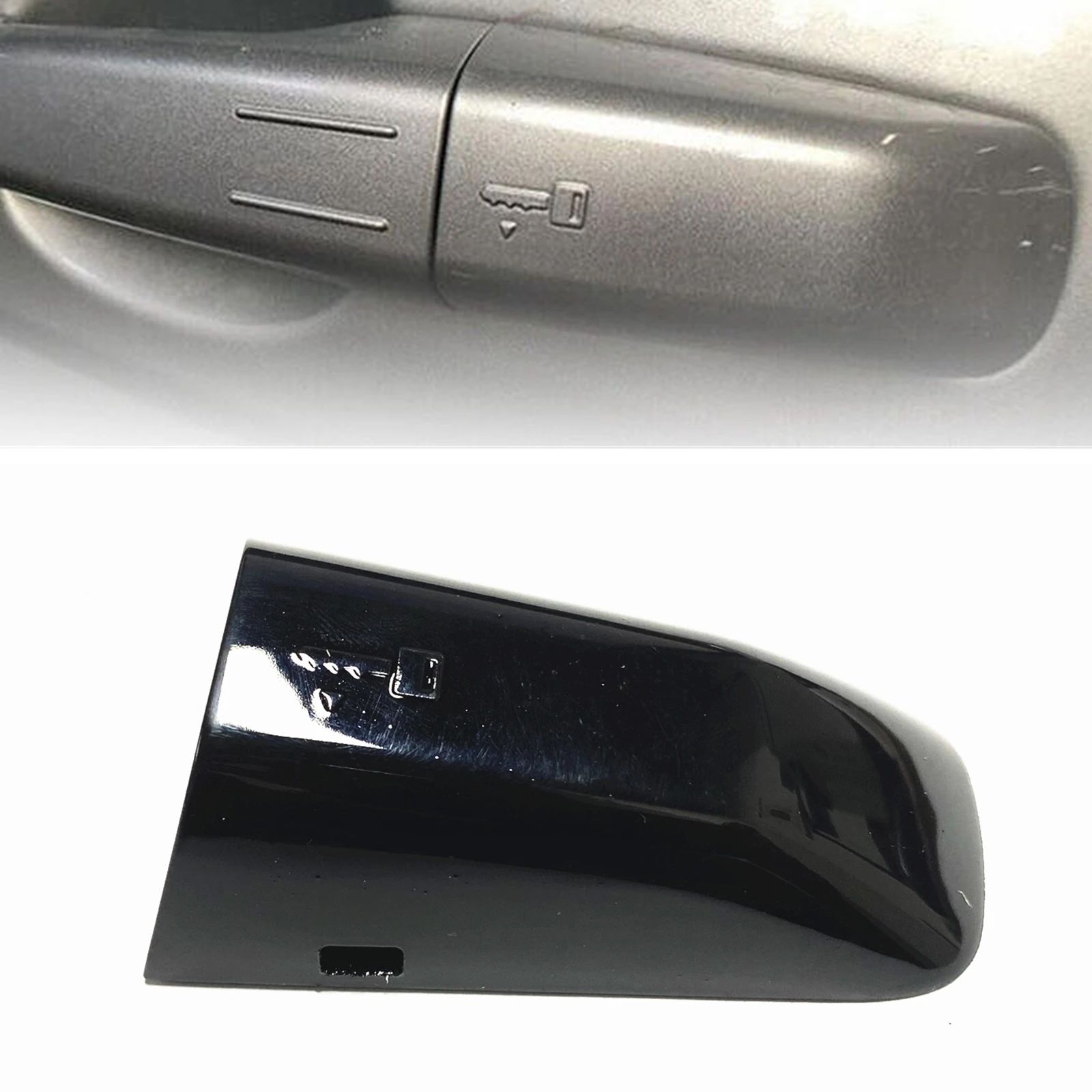 

Black/White Exterior Door Handle Cover For Land Rover Range Rover Evoque Discovery Sport