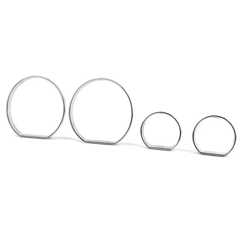 AEA7-Car Front Instrument Trim Frame Speedometer Dial Ring Bezel Car Interior Accessories For BMW 3 Series E46 1998-2007