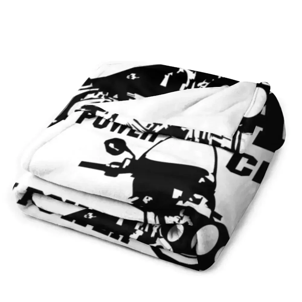 VINATGE Indian Chief Classic Motorcycles - American Power Throw Blanket Hairy warm for winter Luxury Thicken Blankets