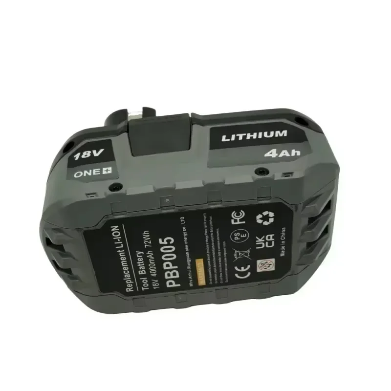 4Ah Voor RYOBI P108 18 V Een + Plus Batterij 18 Volt Lithium-Ion Elektrisch Gereedschap P104 P107 RB18L50 RB18L20 P108