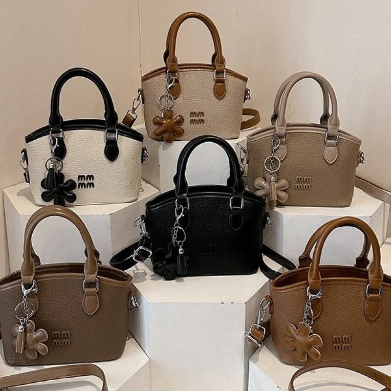 

Элегантная женская сумка через плечо, кожаная сумка на плечо, роскошная брендовая сумка известного дизайнера, популярная классическая модная сумка-тоут