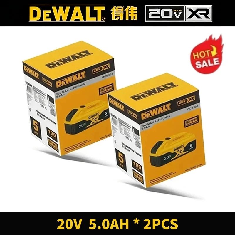 Original Flexvolt DEWALT 20V/60V Battery, for DCB606 DCB205 DCB206 DCB609 Power Tool 20V Battery, 5AH 6AH 9AH Dewalt Battery image 3