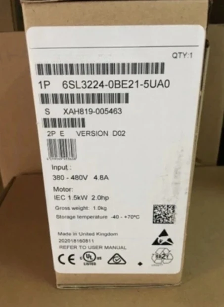 

Brand New Original module 6SL3224-0BE21-5UA0 Fast delivery Fast delivery