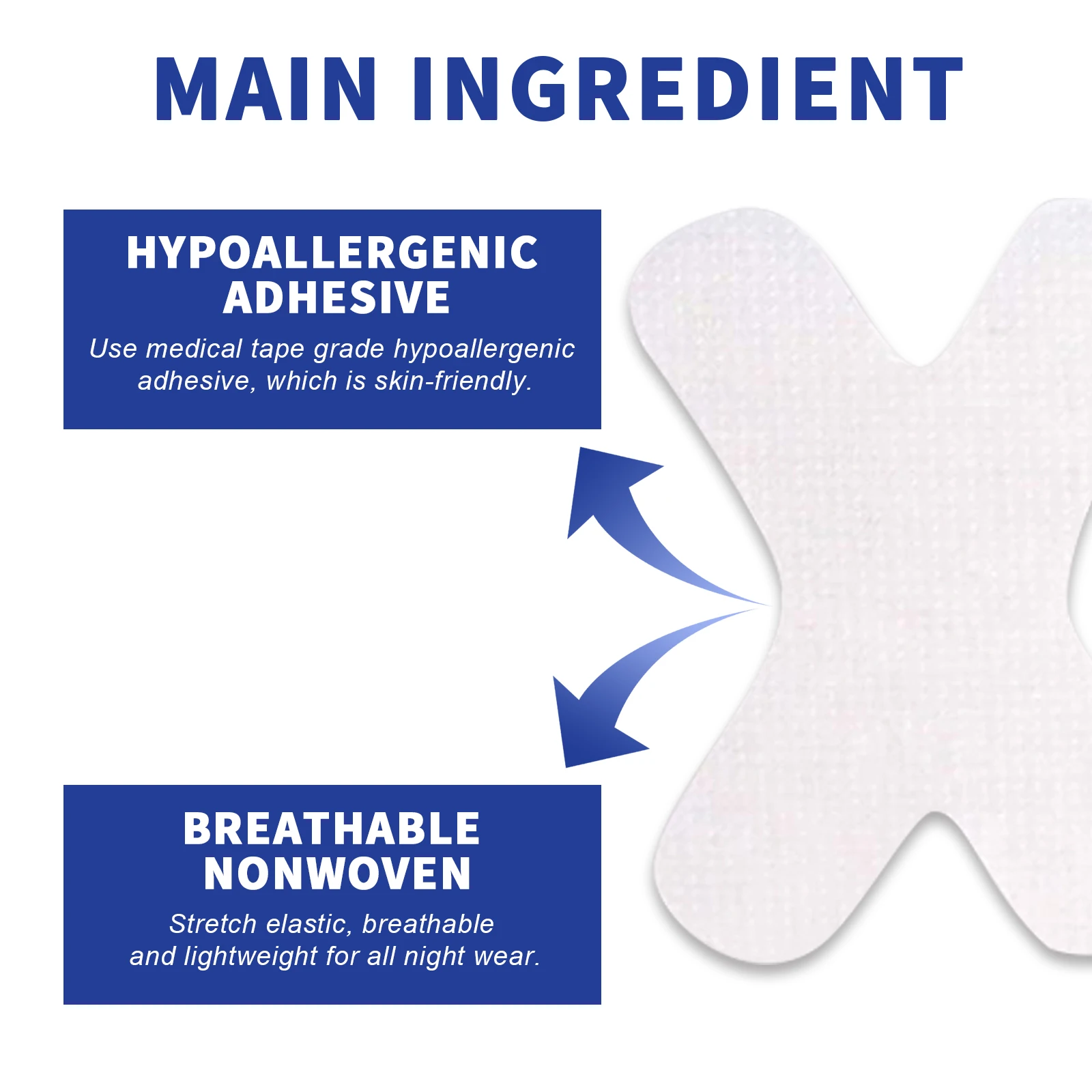 

Anti Snoring Patch Promoting Better Breathing Improve Sleeping Quality Reduce Dry Mouth Night Sleep Stop Snoring Sticker