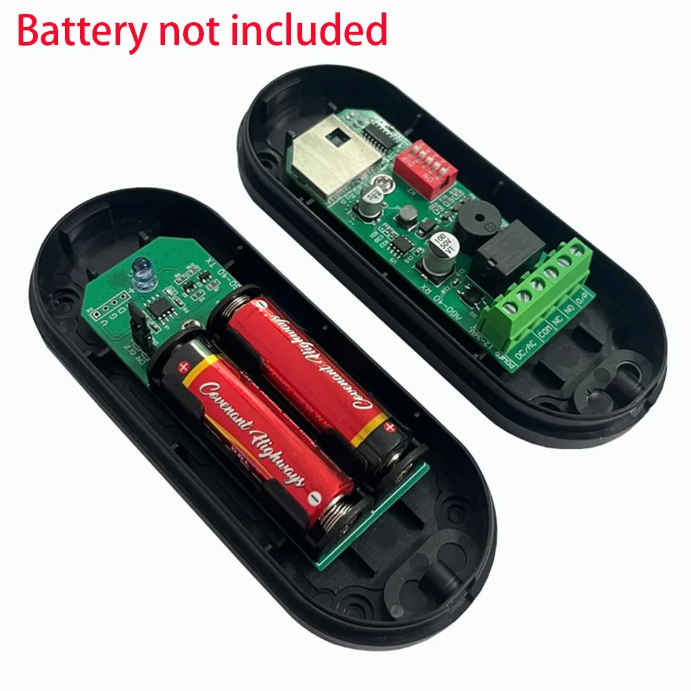 15m Wireless Outdoor AC/DC12-36v Single Beam Sensor Automatic Gate Sliding Door IR Photocell Beam Detector Photoelectric Sensor