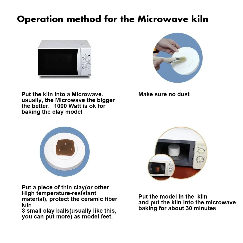 Production of Ceramic Clay Porcelain by Microwave Kiln Firing