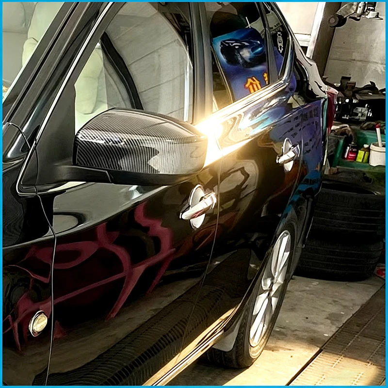 

Car Styling For Nissan Sentra 2012-2019 Rearview Mirror Cover Cap Housing Replace Types Trim Style Auto Accessories