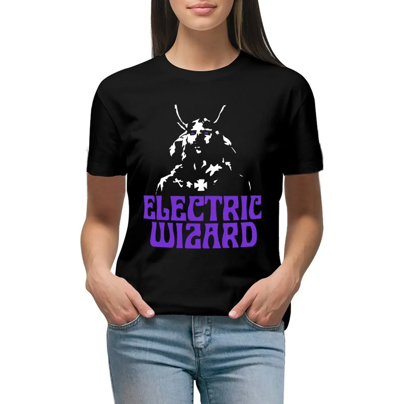 

Electric Wizard T-Shirt shirts graphic tees blanks new edition ariat shirts for Women