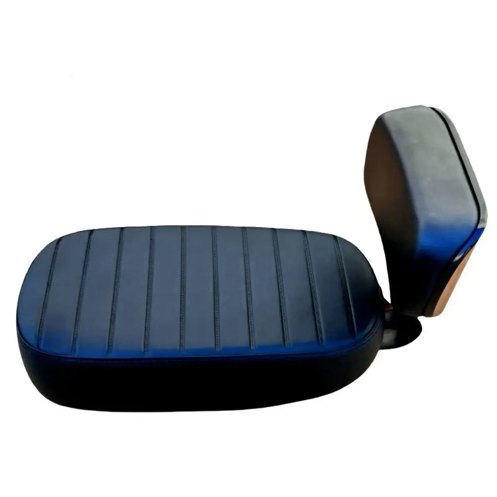 For Electric Bicycle Seat Cushion with Optional Backrest Support Waterproof PU Leather 34x17x7.5 cm for Commuting