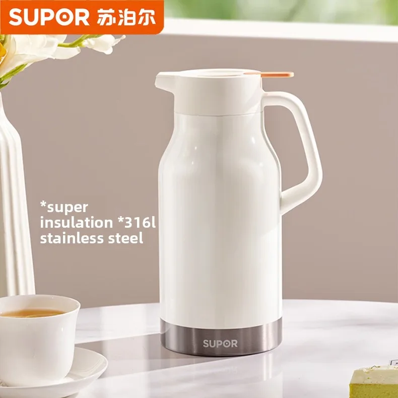 

Supor SUPOR Super Lock Temperature Insulation Pot 316L Stainless Steel Insulation Pot Home Business Office Kettle