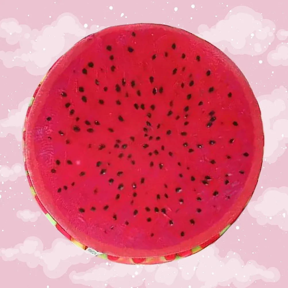 

Pitaya Seat Cute Fruit Design Comfortable Chair Pad For Living Room Bedroom Kids Room Round Cushion Practical Sitting Pad