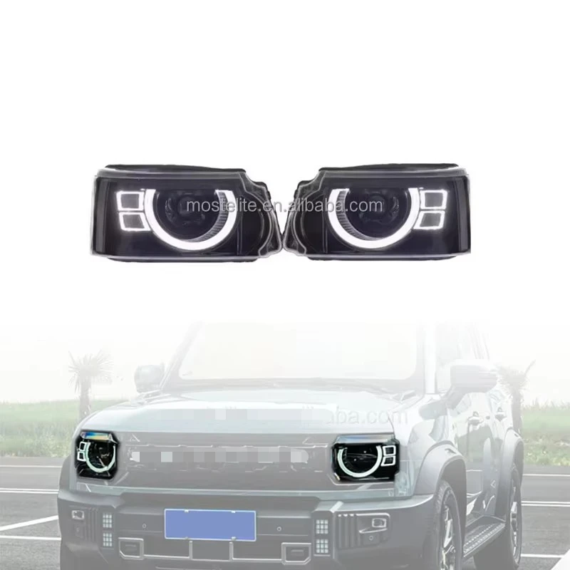 

New Arrival Car Accessories Upgrade Replacement Headlamps Defender Style Head Light LED Front Headlight For Jetour T2