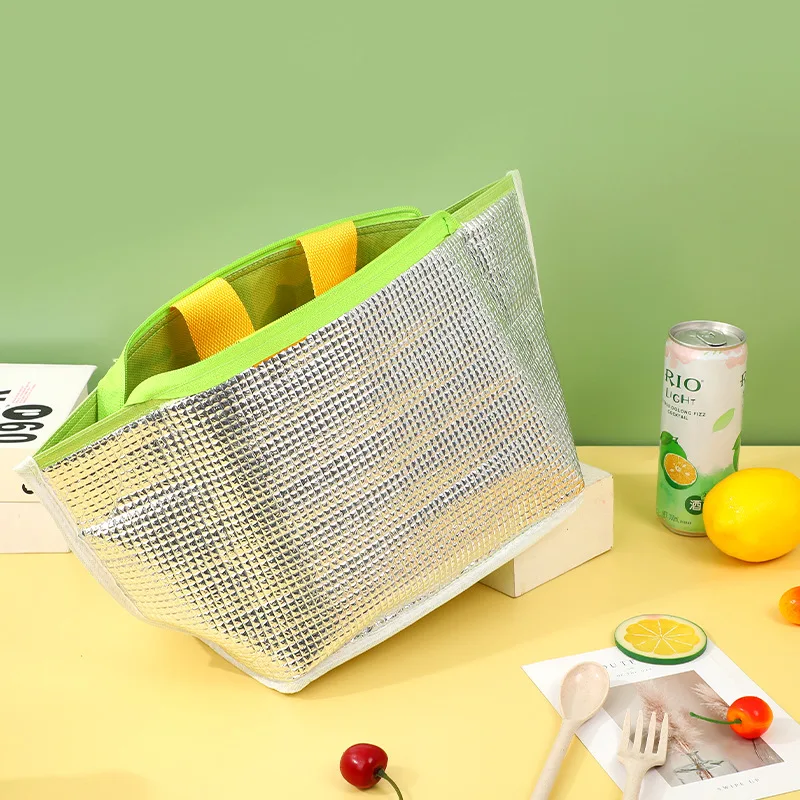 Women Waterproof Insulation Lunch Bag for Kids Thermal Bag Portable Picnic Food Bento Pouch Student Dinner Container Loncheras